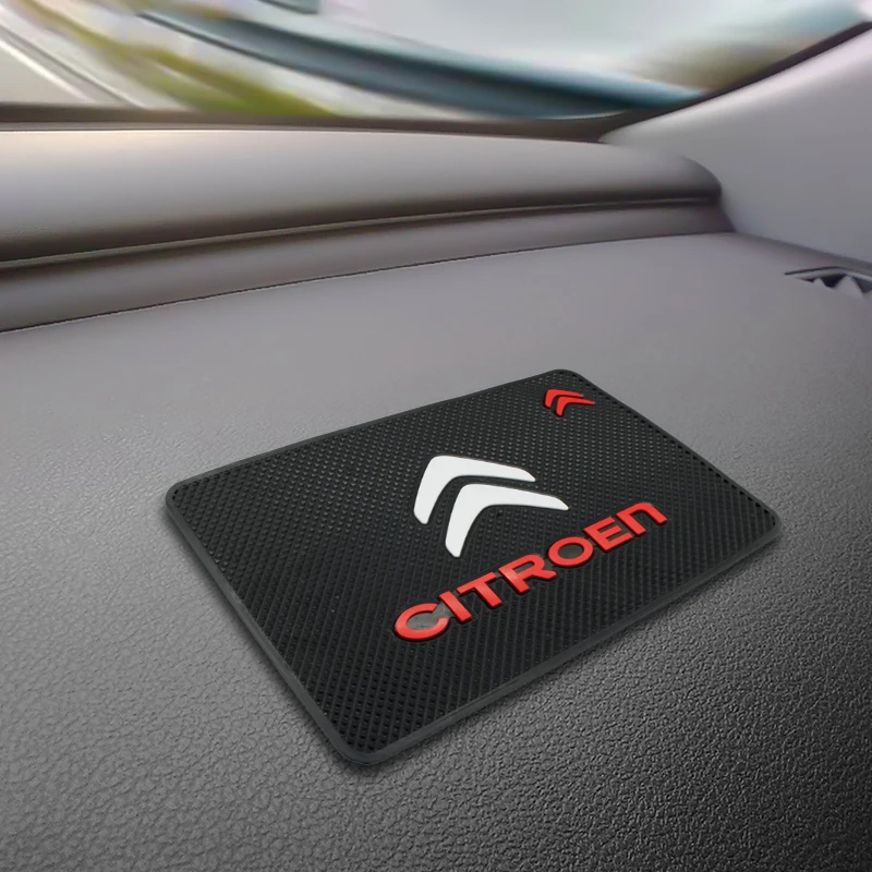 

1pcs Car mat auto interior dashboard phone gel pads fixed gel double sided car non-slip mat For Citroen Car styling accessories