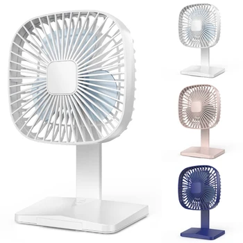 

USB Desktop Fan with Phone Holder Stand Mini Quiet Air Cooler Portable Cooling Fan Laptop Cooler with Strong Airflow