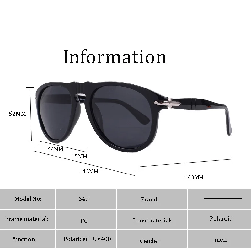 NEW Classic Vintage Fashion James Bond 007 Square Style Polarized Sunglasses Men Driving Brand Design Sun Glasses Oculos De Sol black sunglasses women