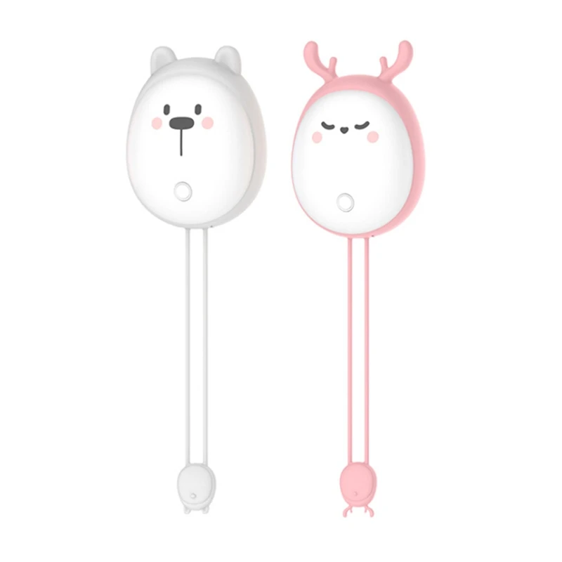 2 комплекта милые USB аккумуляторные грелки для рук карманные мини-грелки с