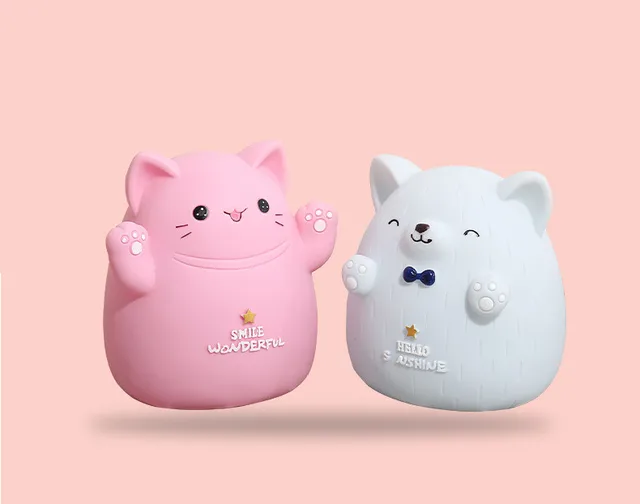 Salvadanaio Gatto Nero Kawaii In PVC | Portamonete Per Bambini, Regalo Compleanno E Natale - Foto 4