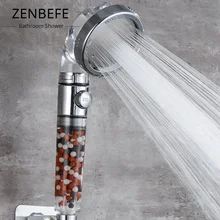 Zenbefe одна кнопка для остановки воды Насадки душа s экономии