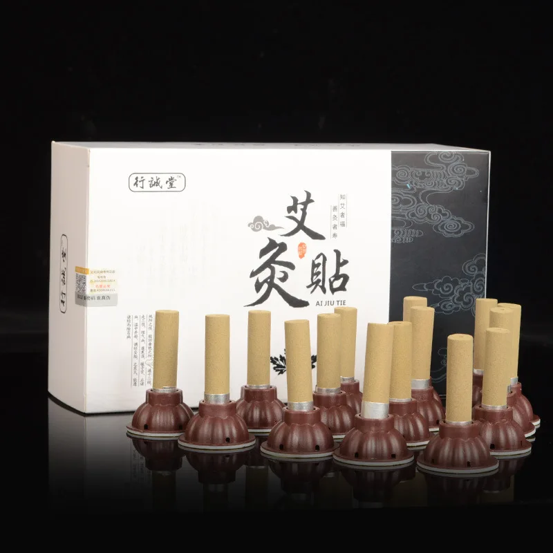 Moxa Stick Moxibustion Stickers Acupuncture Therapy