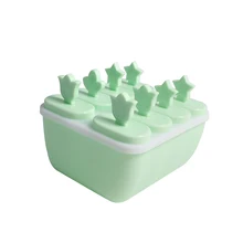 Летняя домашняя мультяшная креативная Diy домашнее мороженое Пластиковая форма мороженое с крышкой коробка для льда кухонные принадлежности