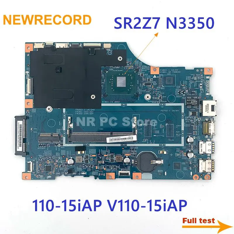 

For Lenovo 110-15iAP V110-15iAP Motherboard Integrated Mianboard 15270-1 448.08A03.0011 SR2Z7 N3350 CPU DDR3 Fully Tested