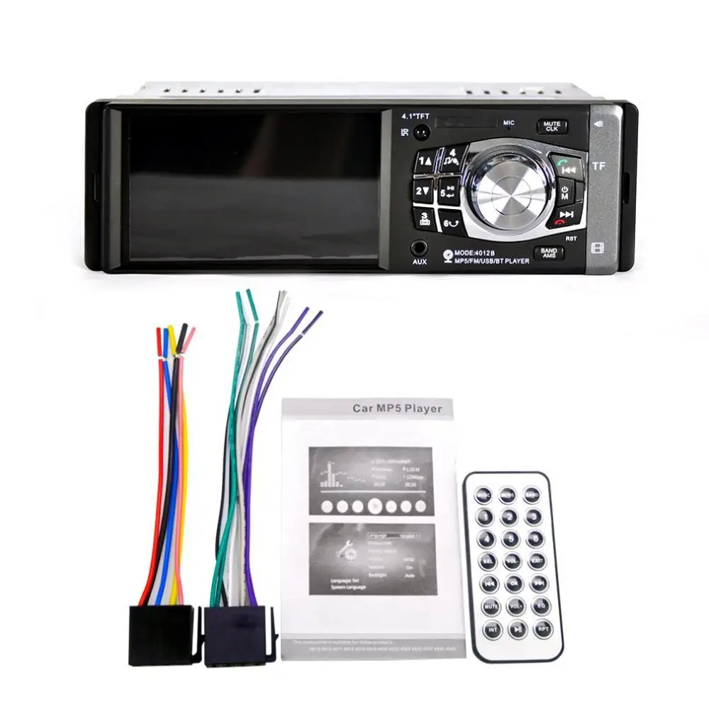 

4.1 Inch Car Wireless Car Mp4 Player Car U Disk Card Machine With Remote Control Mp5-4012B Wireless Mp5 Player