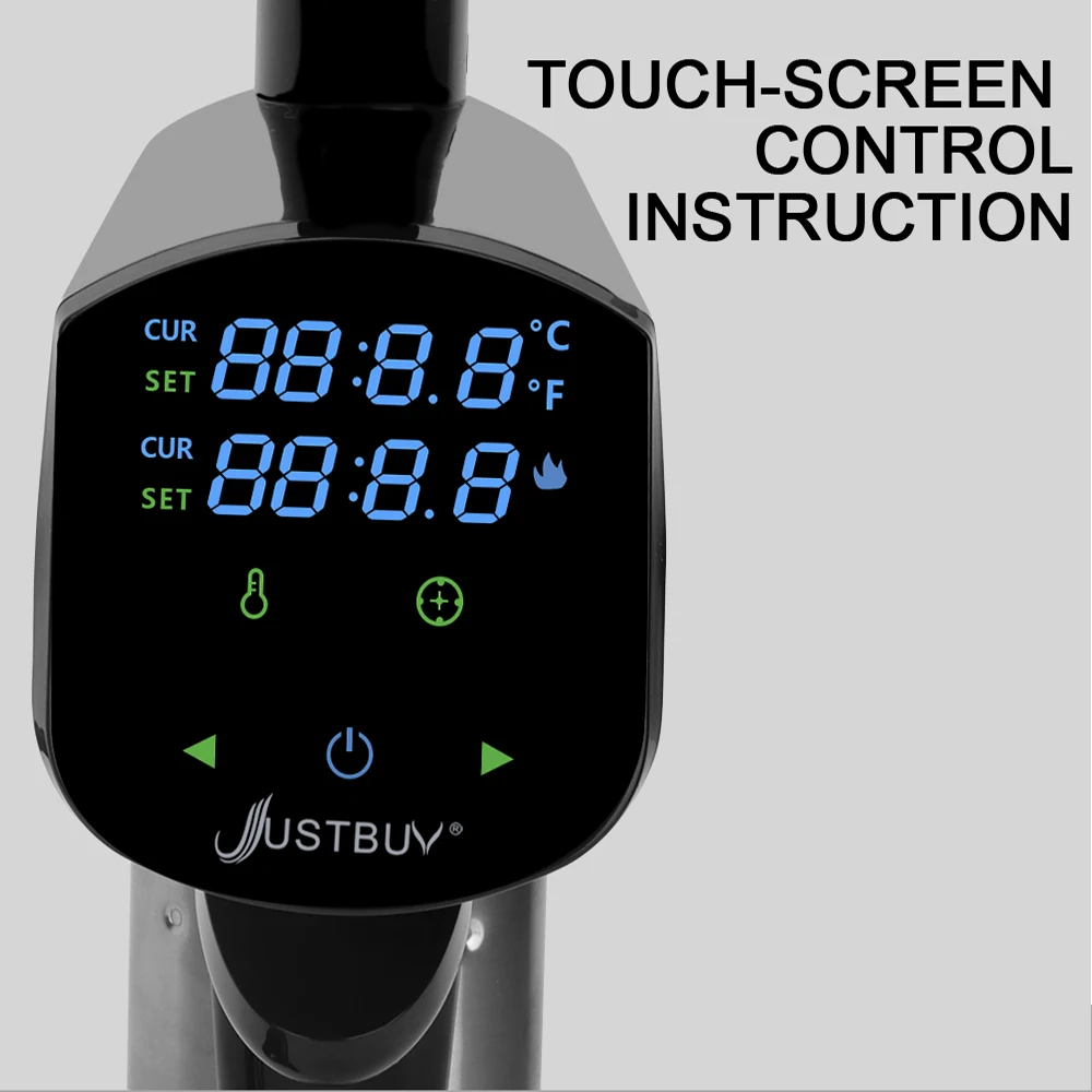 Description Picture 6 of itemApp Control Sous Vide Cooker IPX7 Waterproof Heater Immersion Circulator Slow Cooker with Digital Display Reservation Function