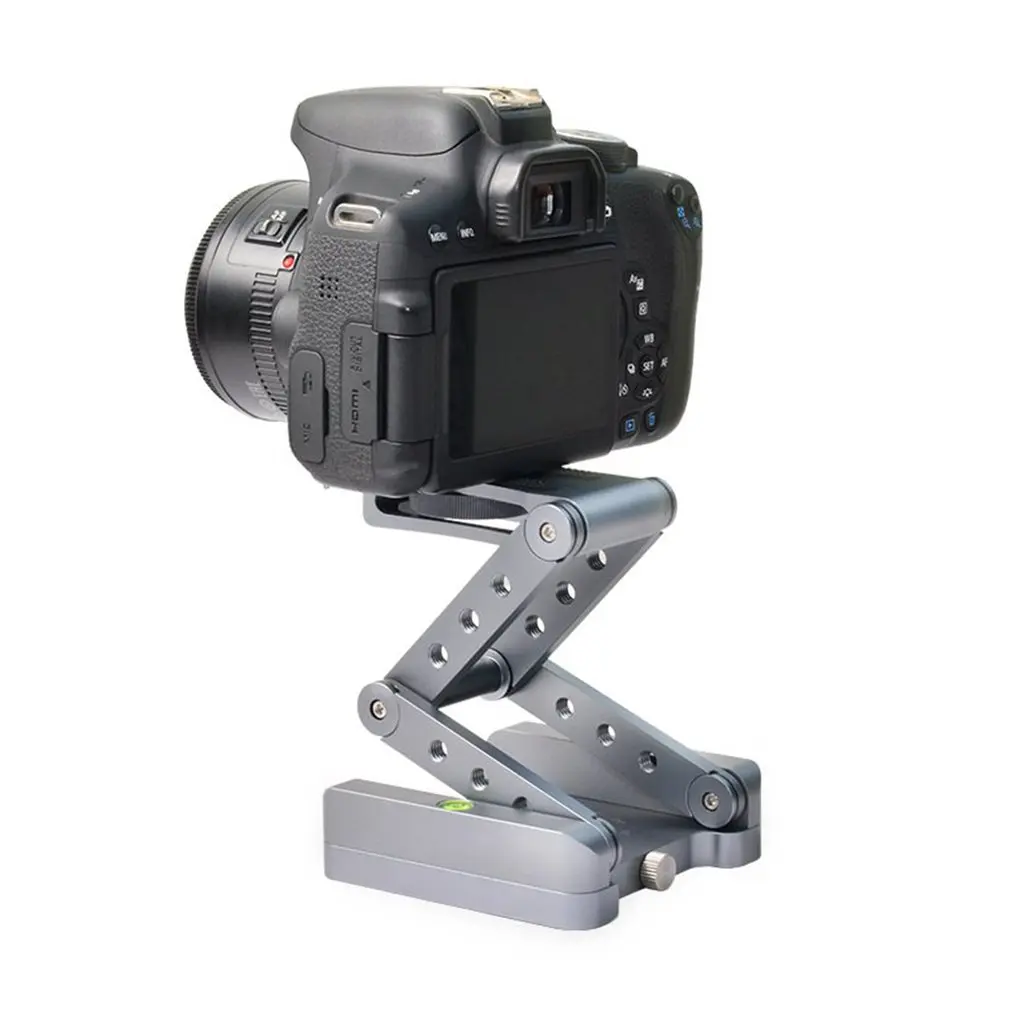 

Z pan tripod head Flex folding Z type tilt head for Canon Nikon Sony DSLR camera Aluminum alloy Tripod heads solution