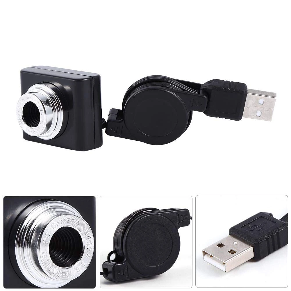 Прочная многофункциональная домашняя супер прозрачная мегапиксельная веб-камера Выдвижная Универсальная Портативная мини-камера для ноутбука USB