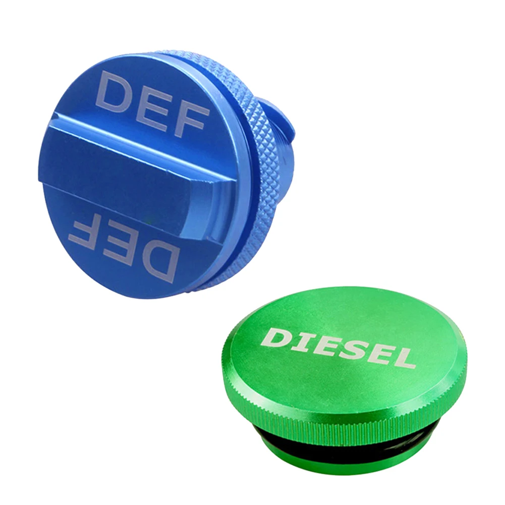 Billet Aluminum Diesel Exhaust Fluid DEF Cap Fuel Filler Cap for Dodge