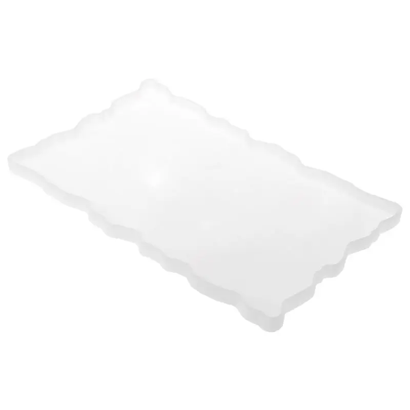 

Irregular Big Plate Resin Mold Oversized Fruit Disc Tray Resin Mold Art Crafts B95F
