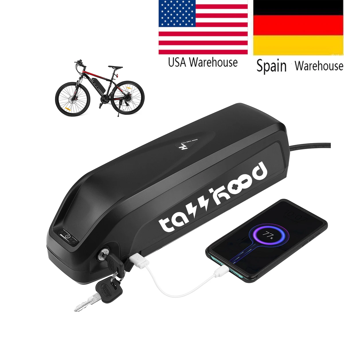 E bike battery 48v 1000w Clearance