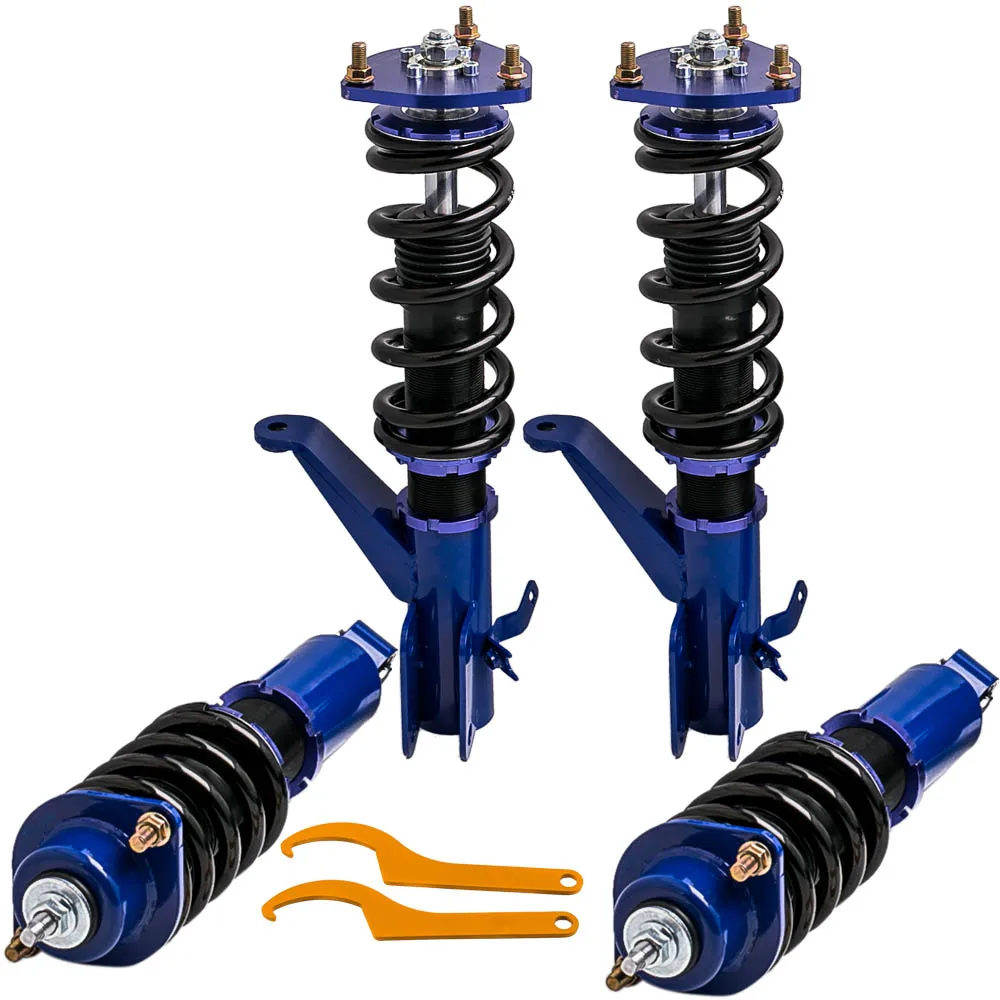 

Coilover Front Rear Suspension Kits Adj. Height Shock Absorber Strut Spring For Honda Civic EM2 2001 2002 2003 2004 2005