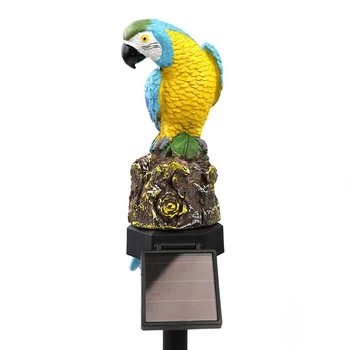 

WAKYME Parrot Animal LED Solar Lamp Night lighting for Garden Path Ornament Lamp Cute Style Solar Light Outdoor Lawn Light