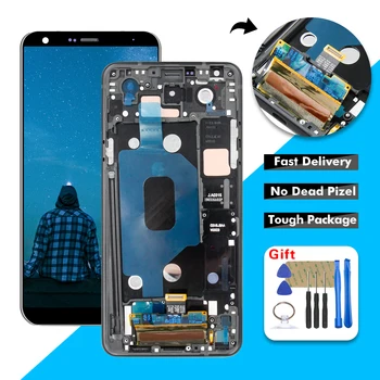 

AAA 6.2" LCD Display For LG Q Stylo 4 Stylo4 Q710 Q710MS Q710CS LCD Display Touch Screen Digitizer Glass Assembly + Frame