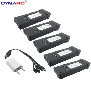 3.7V 500mAh Lipo Battery For E58 M68 RC Drone Quadcopter Spare Parts Rechargeable Battery Replacement Accessories 1