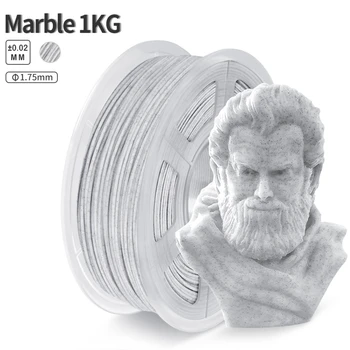 

Fast Shipping PLA Marble Filament 1.75mm 1kg PLA 3d Filament Marble Effect Tolerance +/-0.02mm Rock 3D Printing Materials