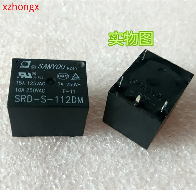 Реле SRD-S-112DM игра 4 pines de T73 нормально открытая для JQC-3FF-12VDC-1HS 2pcs relay yx202 s 112dm t73 1a 12v