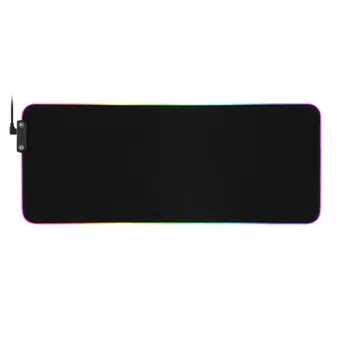 

800x300x4mm Colorful Symphony Glowing Mouse Pad Gaming Mouse Pad Soft Non-Slip Rubber Base Mouse Mat for Laptop Computer