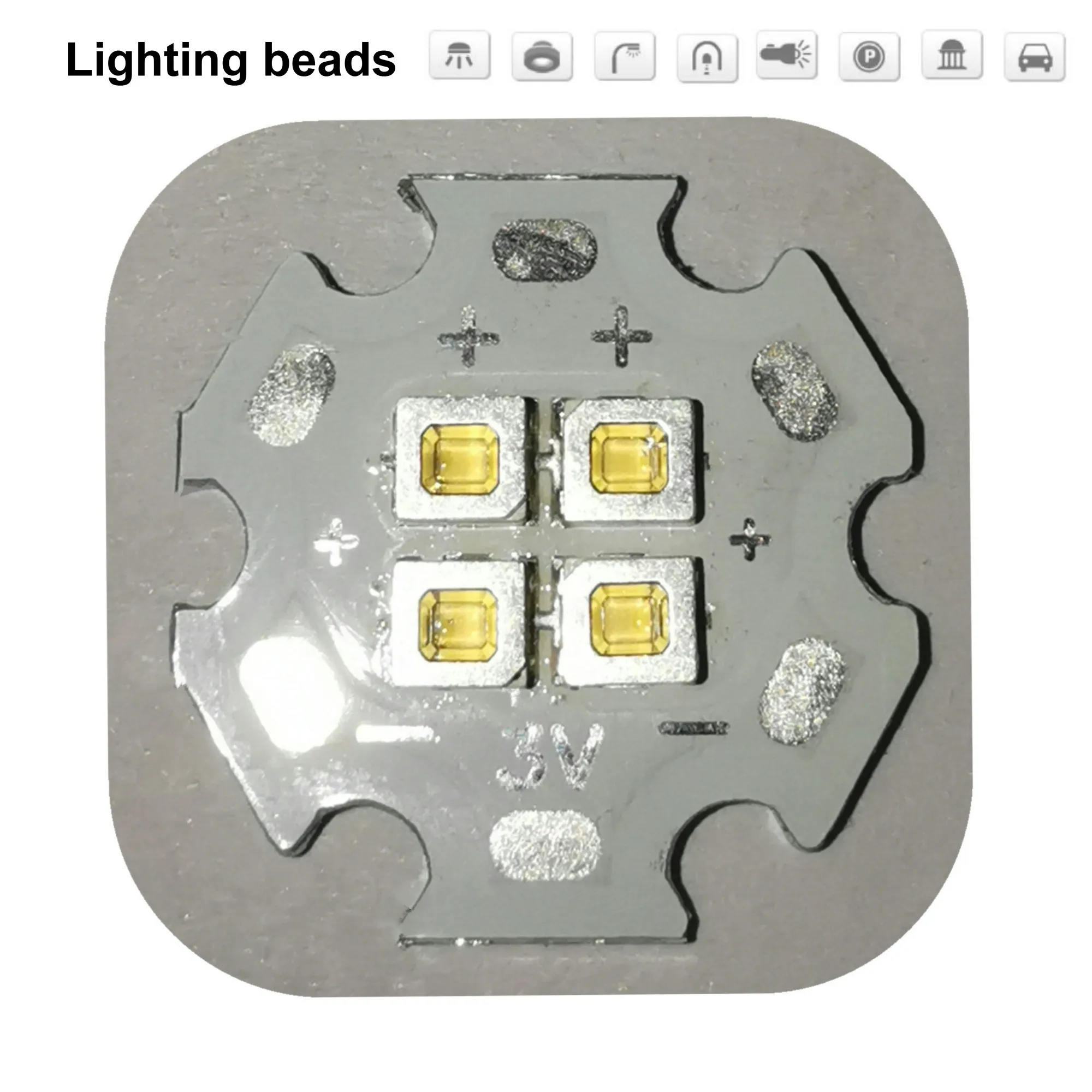 25 шт. samsung 3535 12 Вт шт Cree XPE XP-E/XTE XT-E/XPG XP-G 3535 светодиодный PCB алюминиевая плата 20 мм для DIY светодиодный