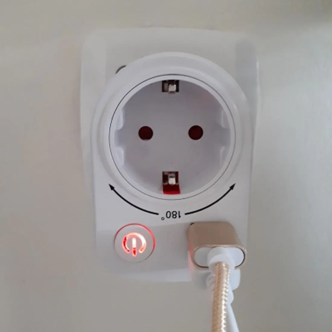 5 в 2.1A Электрический двойной USB зарядное устройство адаптер ЕС вилка «Умная» вилка-в розетке для зарядки питания розетка выключатель для дома путешествия