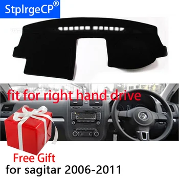 

Car Dashboard Cover Mat for Volkswagen Sagitar 2006-2011 Right Hand Drive Dashmat Pad Dash Mat Covers Dashboard Accessories