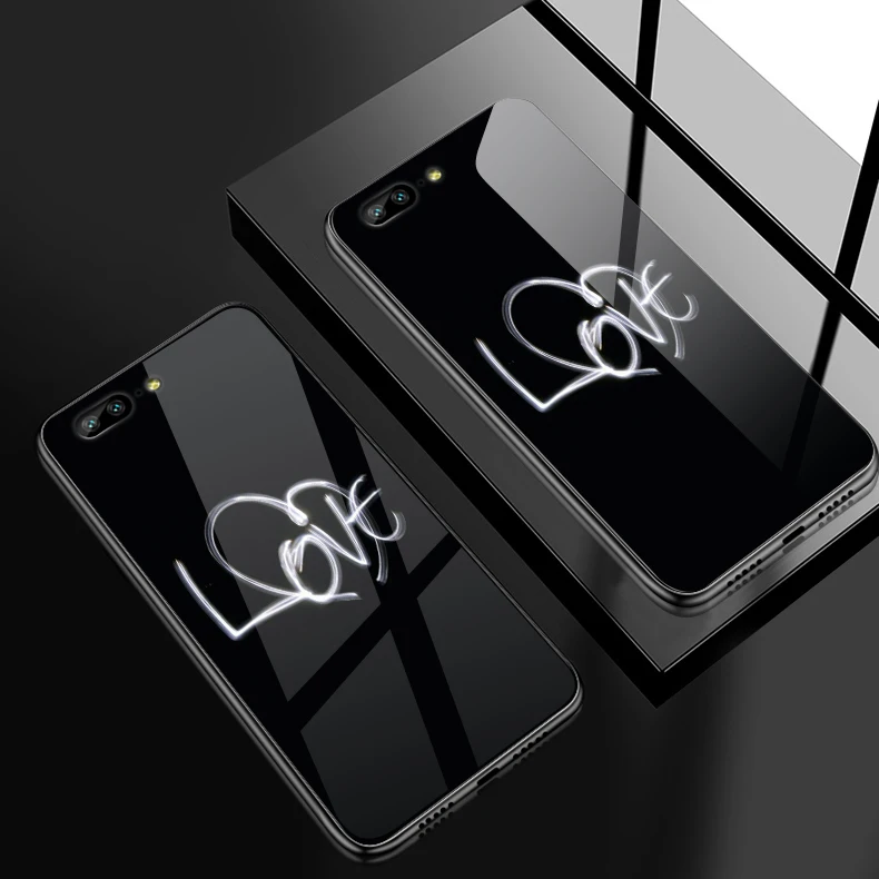 Чехол из закаленного стекла для OnePlus 3 3T 5 5T 6 6T 7 7 Pro Coque для Samsung Galaxy S8 S9 S10 Plus модные противоударные чехлы для телефонов - Цвет: W346