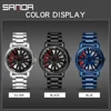 Men Fashion Hot Sell Car Rim Wristwatch 360 Degree Rotating Wheel Rim Dial Watches Stainless Steel Waterproof Sport Quartz Clock 5