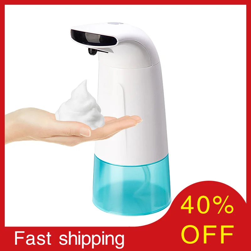 

Automatic Touchless Soap Dispenser 250ml Kitchen Bathroom Use Wash Hands Liquid Disinfectant Dispenser For Home