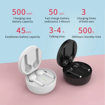 

TWS Sport Wireless Earphone Music Earbuds Bluetooth 5.0 Headphone with Mic for iPhone Huawei Xiaomi Chip Headset for realme x2 Q