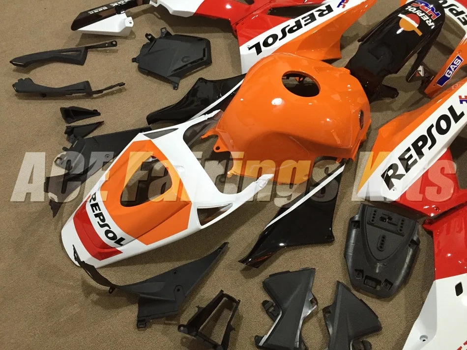 Инъекций ABS Полный комплект обтекателя подходит для Honda CBR600RR 13, 14, 15, 16, 17, F5 2013 Обтекатели Repsol высокая отключающая способность, лидер продаж