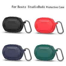 

TPU Soft Earphone Case For Beats Studio Buds Protective Case Dust-proof Cover For Beats StudioBuds Case Headphone Accessories