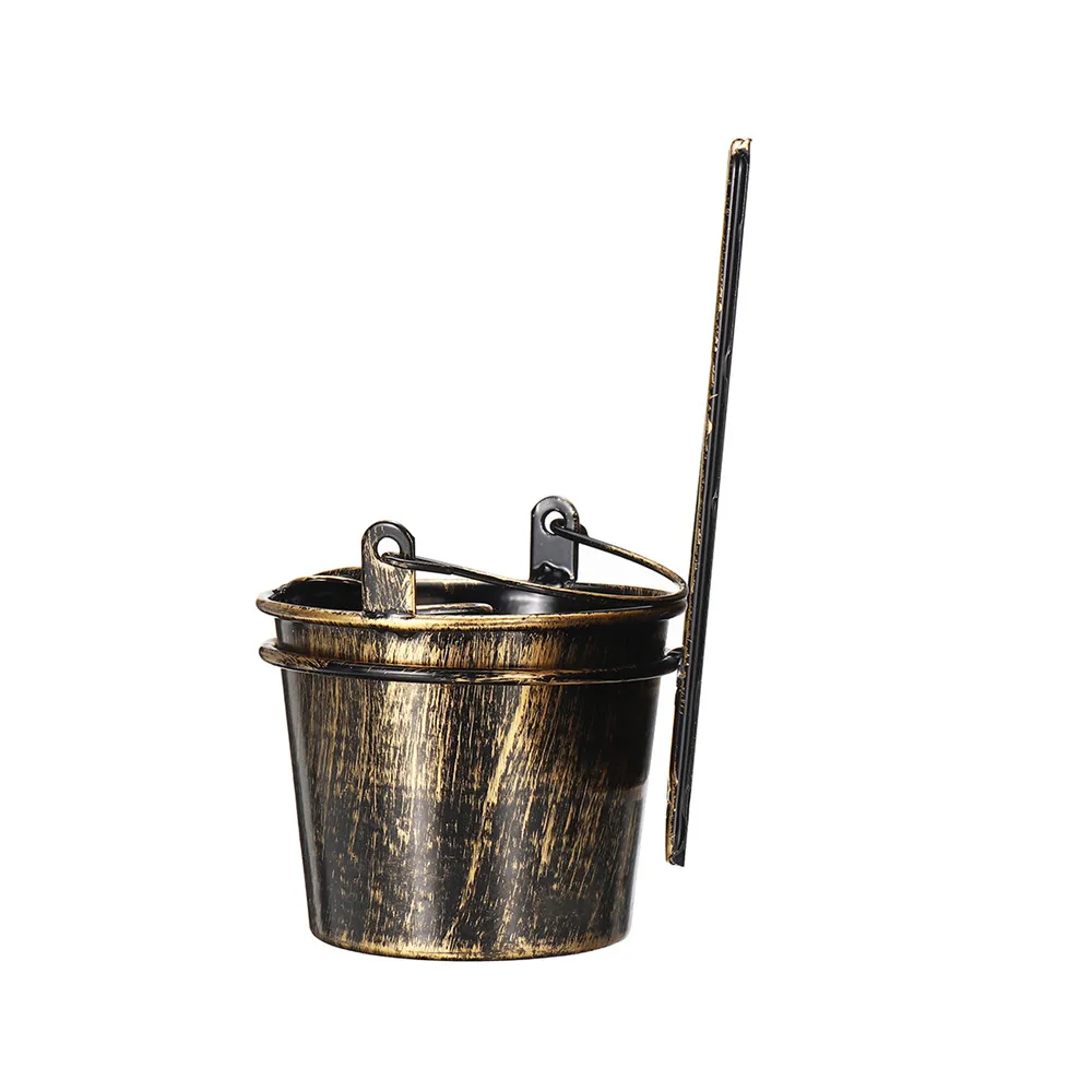 Арвиальный настенный Ретро античный открытый металлический баскетбольный каркас пепельница, пепельница для сигар для курения общественных мест украшения