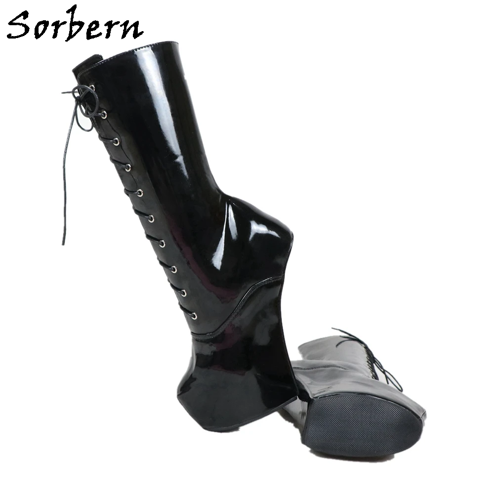 custom lace up boots