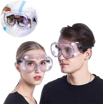 

Safety Glasses Protective Goggles 360° Eyes Protection for Home & Workplace, Clear Anti-Fog Scratch Resistant Wrap-Around Lenses
