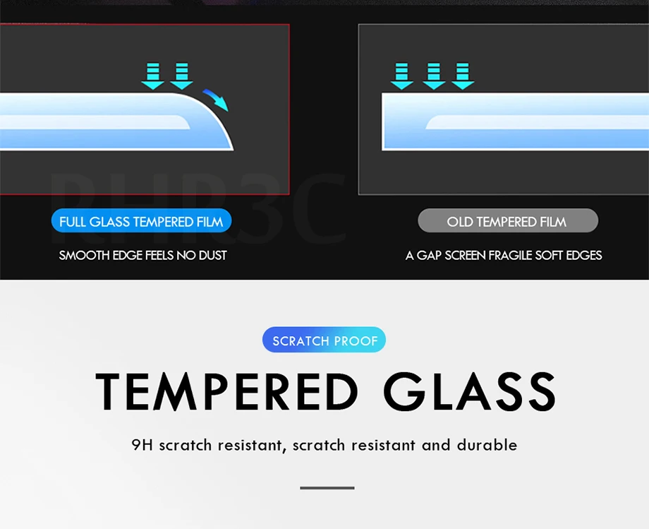 3 шт Защитное стекло для samsung Galaxy A50 A40 A70 протектор экрана для A10 M10 M20 M30 A30 A20 A80 A90 пленка из закаленного стекла
