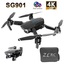 SG901 Радиоуправляемый Дрон 4K HD камера/1080 P WiFi FPV профессиональная оптическая камера с потоком Дрон 18 минут RC Квадрокоптер VS Xs816 S17 SG106