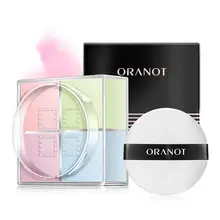 DSstyles 4 цвета Пудра для макияжа водостойкий макияж свободный контроль масла осветляющая фиксирующая пудра модная косметика