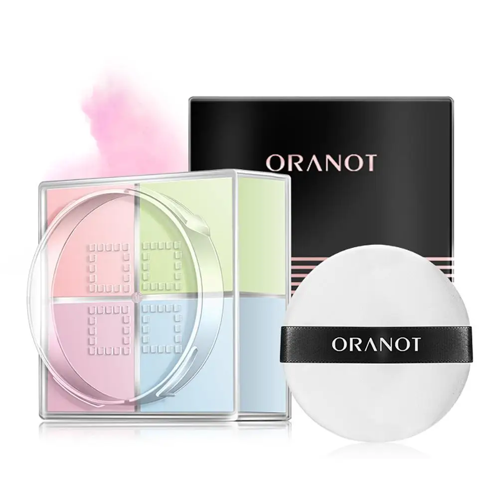 

DSstyles 4 Color Face Makeup Powder Waterproof Make Up Loose Oil Control Brightening Setting Powder Fashion Cosmetics
