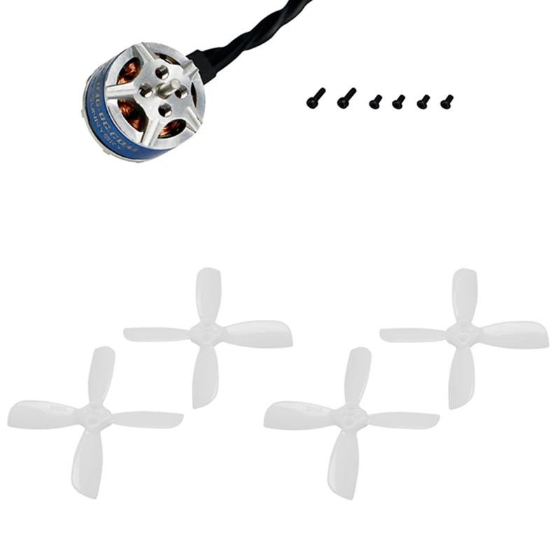 ABKT-XT1104 7500kv миниатюрный бесщёточный электродвигатель KV7500 комплект двигателя для KINGKONG RC Мини мультироторный Квадрокоптер рама Дрон Крытый(без CW CC