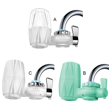 

Mini Tap Water Purifier Kitchen Faucet Washable Ceramic Percolator Water Filter Filtro Rust Bacteria Removal Replacement 2