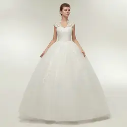 2019 Свадебные платья с коротким рукавом принцессы кружева размера плюс винтажные Бальные платья Robe De Mariage Vestido De Novia