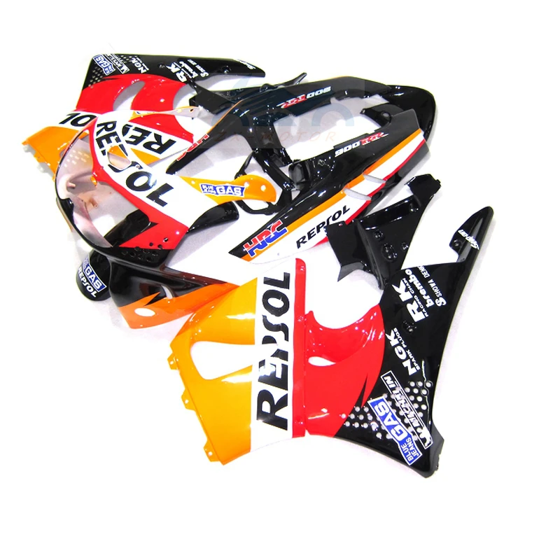 

Free Painting Motorcycle Parts Fairing kits for Honda CBR900RR CBR893RR 1996 1997 red black fairings set CBR 893 RR 96 97 VC48