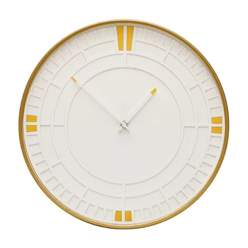 

Luxury Nordic Wall Clock Modern Design Metal Mute Minimalist Wall Clock Vogue Zegar Na Sciane Art Decoration New 2019 SS60WC