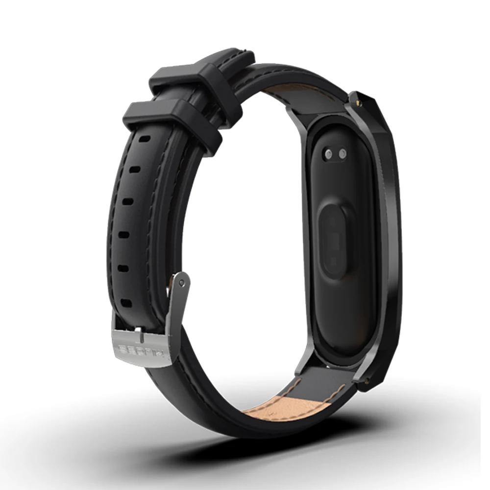 Для Mi Band 5 браслет Opaska Do Pasek My ремешок 4 из натуральной кожи Smartband для Xiaomi Correa Miband