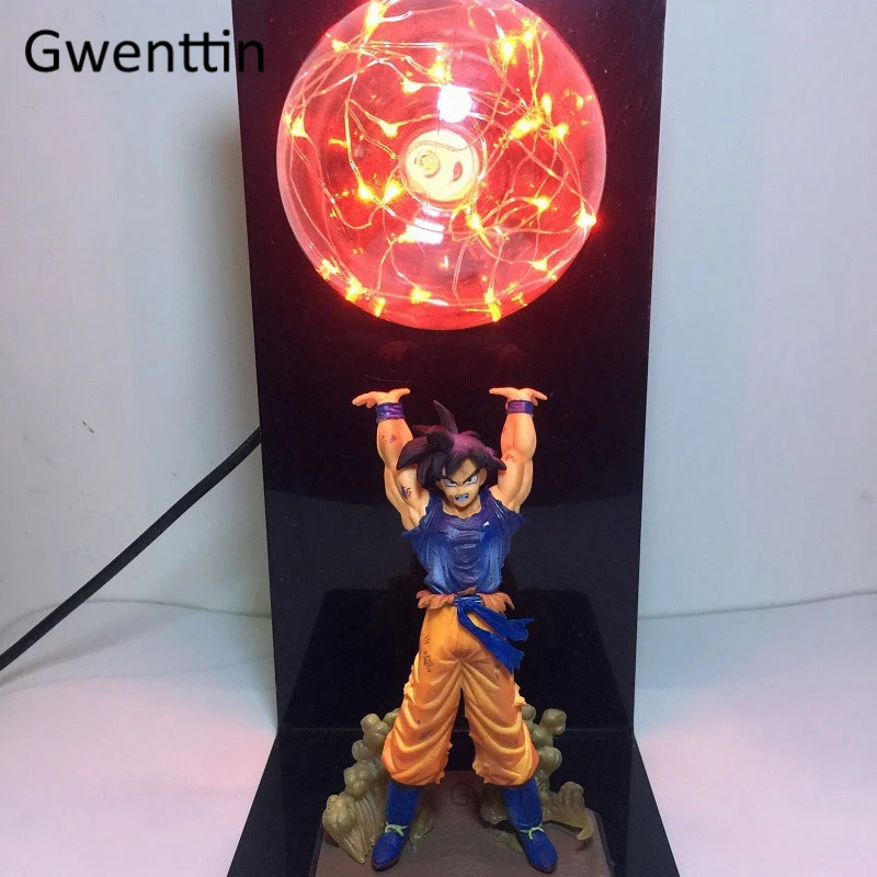 Dragon Ball ночник Сон Гоку прочность бомбы настольная лампа Luminaria светодиодный гирлянда ночные светильники для дети ребенок спальня светильники