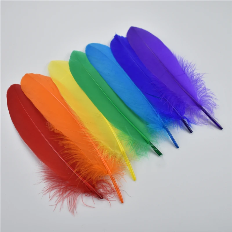 50 Pieces Colorful Feathers For Crafts Feather Crafts Dyed Feather For  Jewelry Making DIY Home Plumes Party Decor - AliExpress