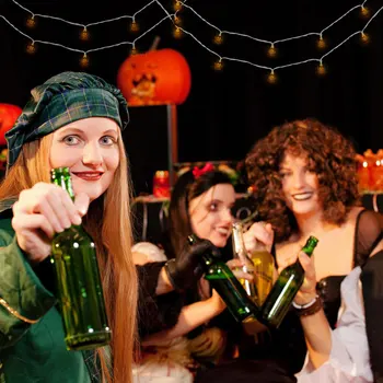 

1pc Bat Decorative Durable Night Light String Lamp Party Lamp String Light for Home Halloween Living Room