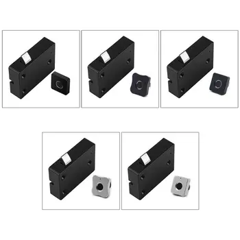 

1Set Anti Theft Automatic Fingerprint Lock PC Aluminum USB Intelligent Electronic Lock for Drawer Cabinet Furniture