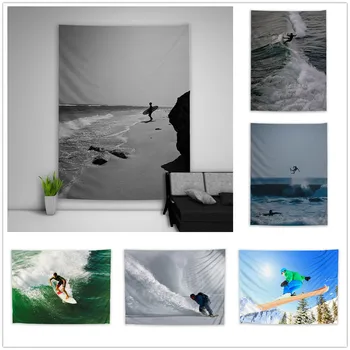

Sports Movement Tapestry Art Wall Hanging Sofa Table Bed Cover Home Decor Dorm Gift